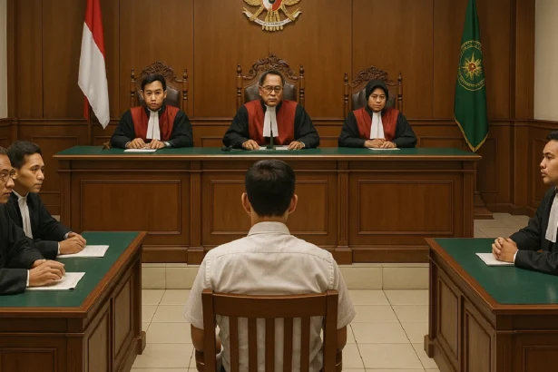 pengajuan tuntutan pidana dan pledoi