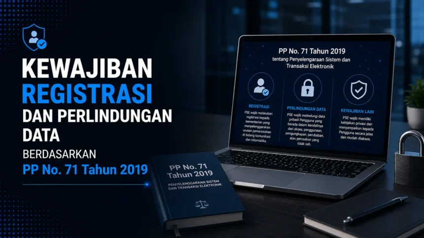 Kewajiban Registrasi dan Perlindungan Data berdasarkan PP No. 71 Tahun 2019