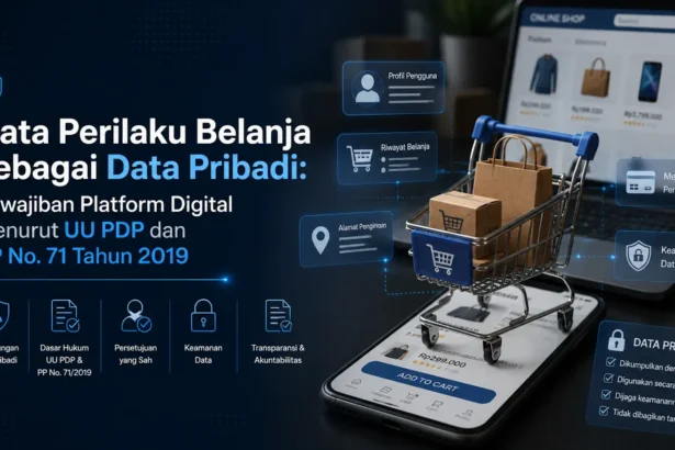 data perilaku belanja sebagai data pribadi