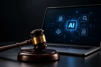 lawyer modern riset hukum dengan ai legal hero. Ai hukum indonesia